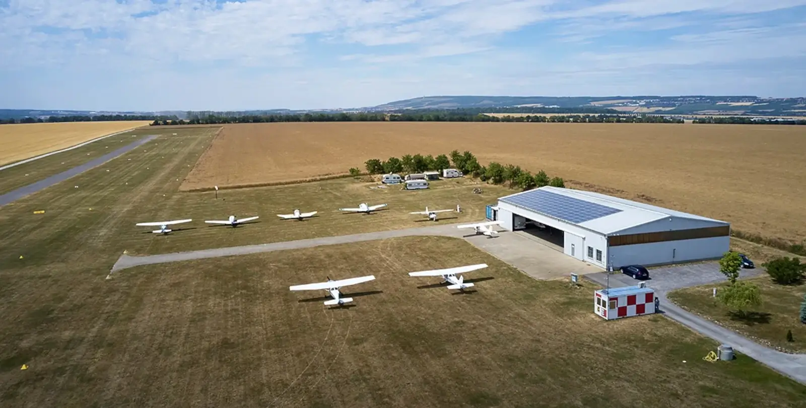 Flugplatz im Weimarer Land