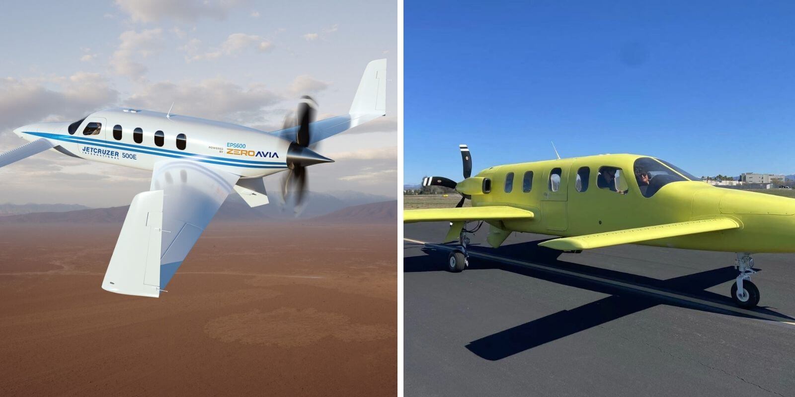 Jetcruzer erhält erstmals 600-kW-Elektroantrieb von ZeroAvia
