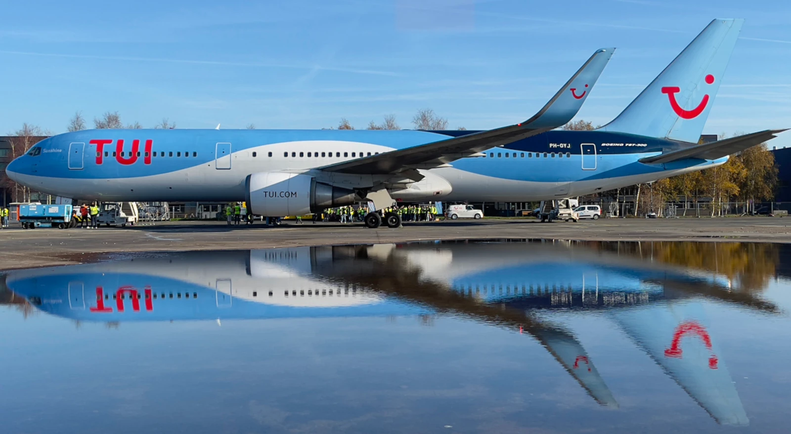 Letzte Boeing 767 von TUI eingelagert