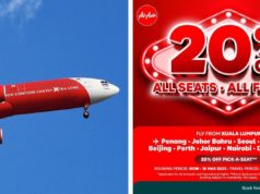 Jetzt 20 % Rabatt auf alle AirAsia-Flüge sichern!