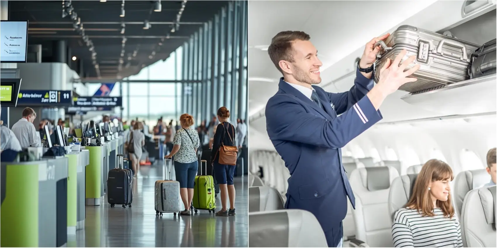 airBaltic prüft Handgepäck genauer