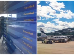 Finnair-Streik in Helsinki