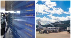 Finnair-Streik in Helsinki