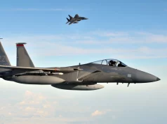 F-15 begleiten Air Force One