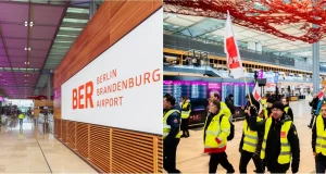 Warnstreik legt BER lahm