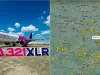 Erste A321XLR ist auf dem Weg nach London