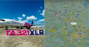 Erste A321XLR ist auf dem Weg nach London