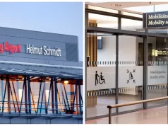 Mobilitätshilfe am Flughafen Hamburg