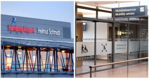 Mobilitätshilfe am Flughafen Hamburg