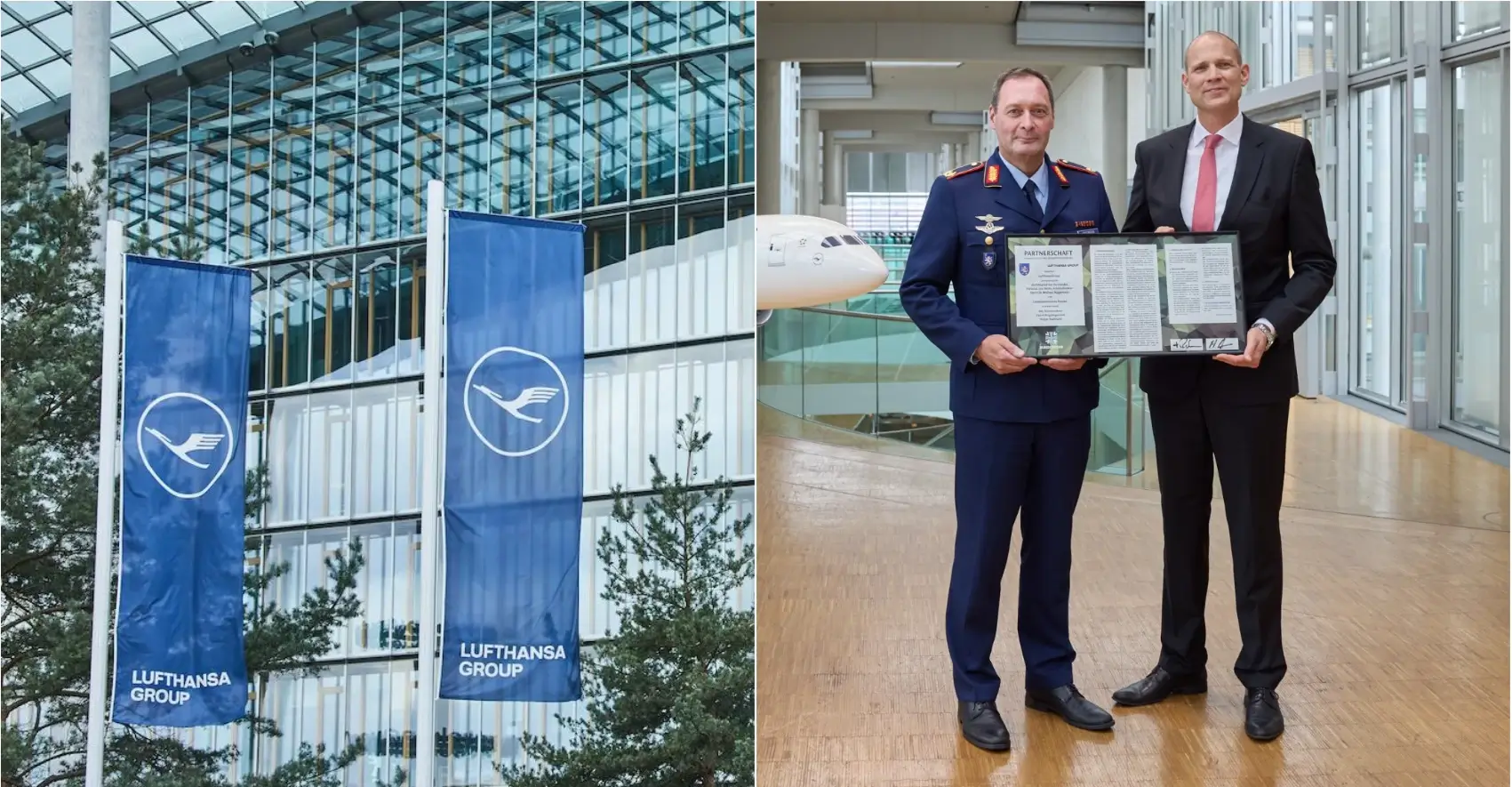 Bundeswehr kooperiert mit Lufthansa Group