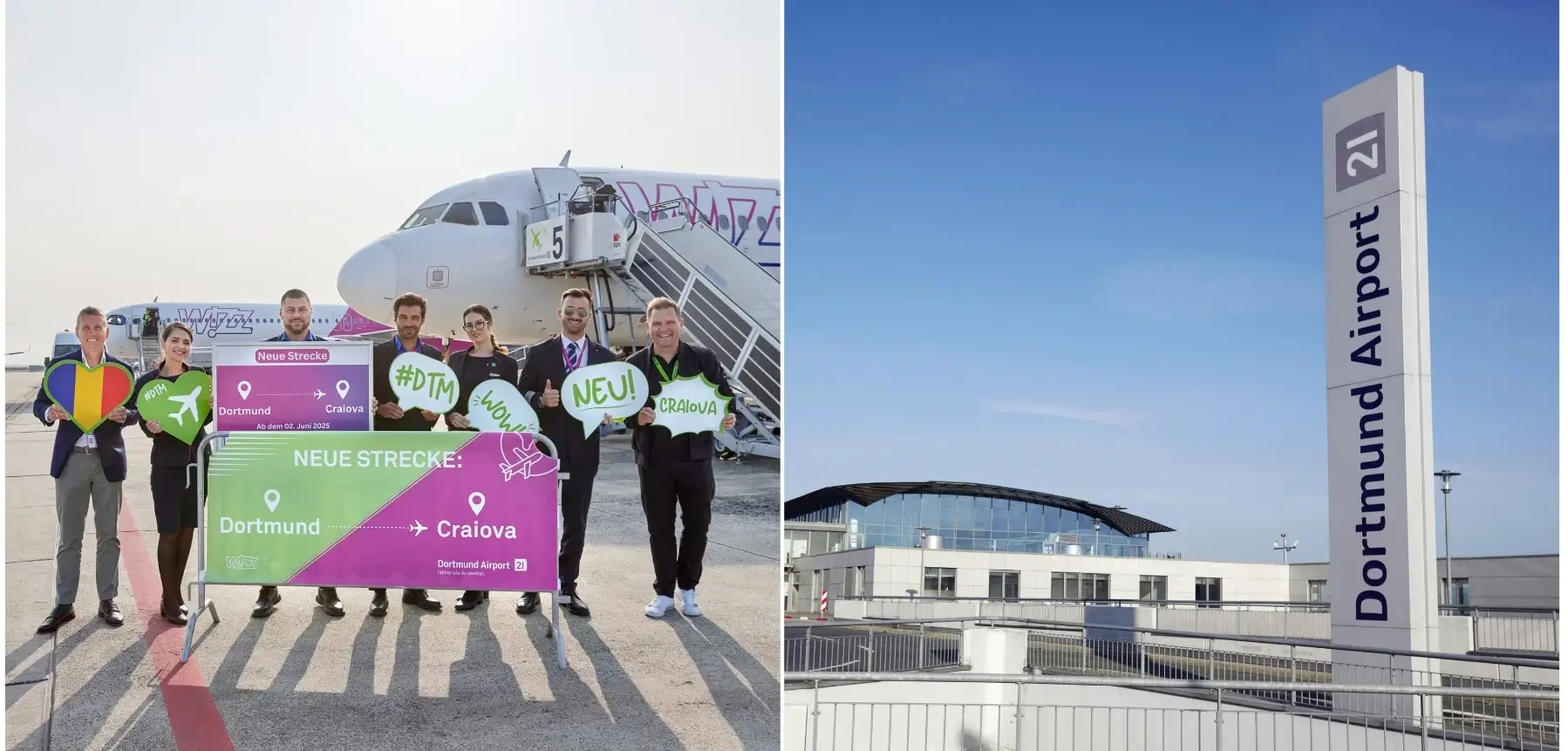 Neue Wizz-Air-Strecke