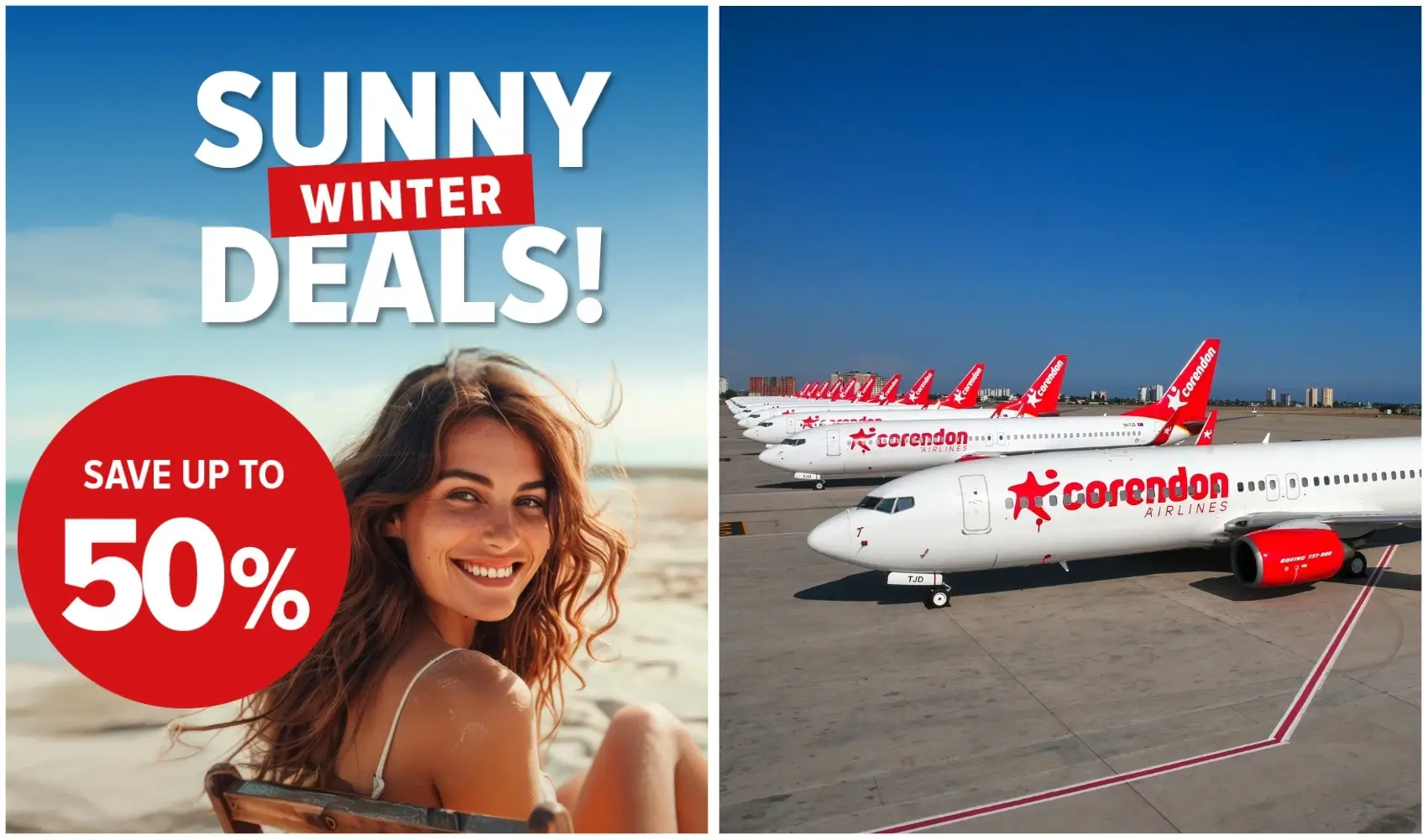 Corendon Airlines Winteraktion