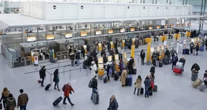 Rekordandrang am Flughafen München