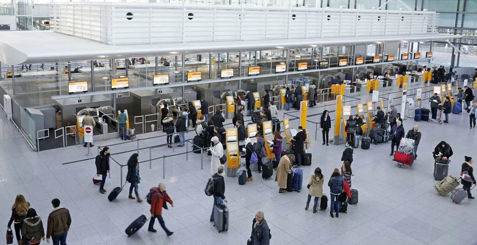 Rekordandrang am Flughafen München