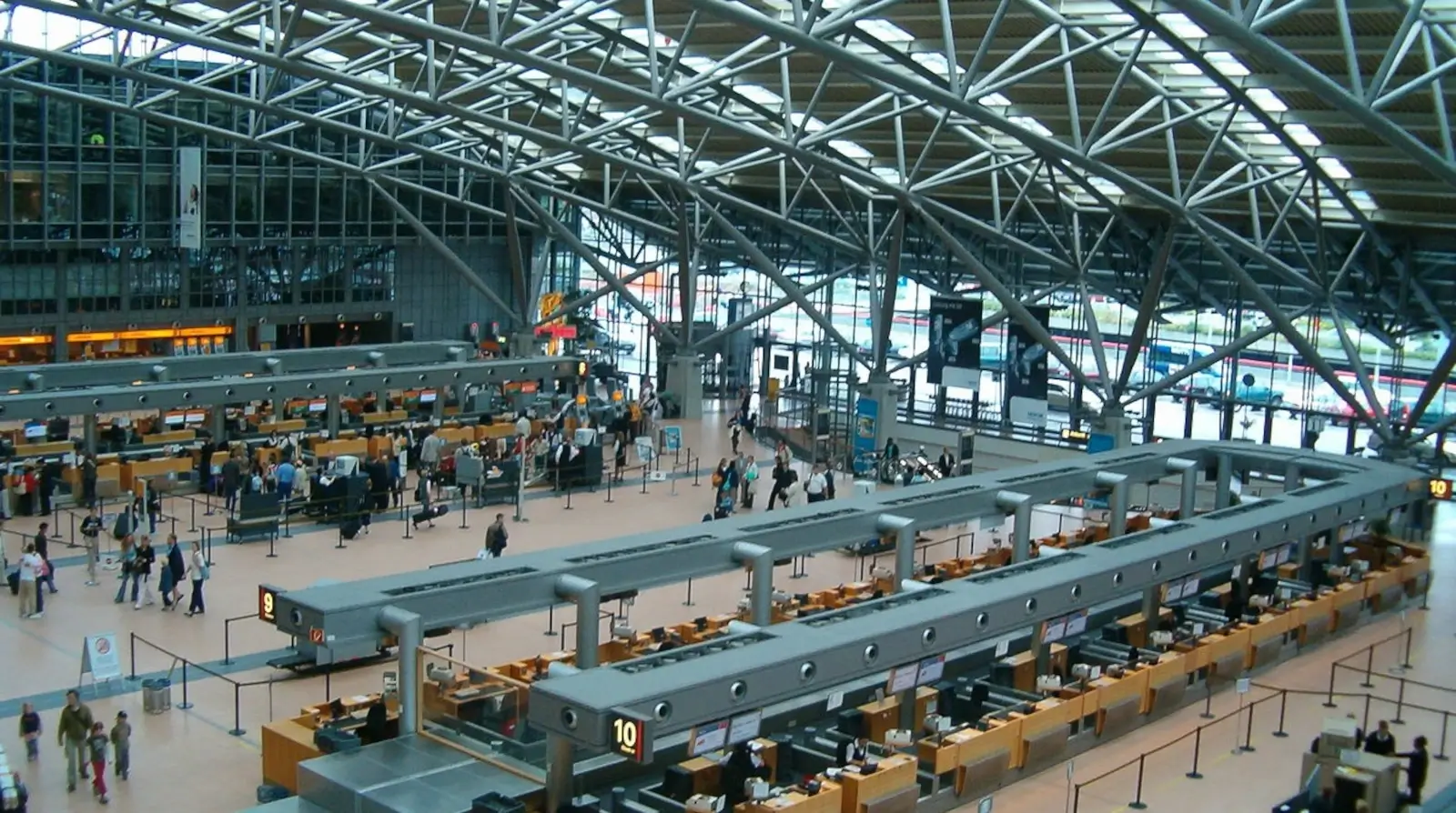 Hamburg Airport mit 120 Flugzielen
