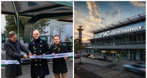 Neuer Schnelllade-Hub für E-Autos am Flughafen Münster/Osnabrück