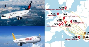 Air Canada startet Partnerschaft mit Pegasus Airlines