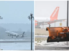 Winterwetter legt BER lahm